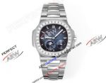 Replica GR Factory Patek Philippe Nautilus 5712 Gradient Blue Dial Swiss Watch